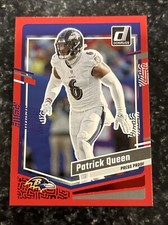 Patrick Queen 2023 Donruss Press Proof Red #24 Baltimore Ravens