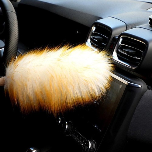 Household Wool Lambswool Feather Brush Duster Dust X5G2 Z4J7 Handle υε X8K7 - Picture 6 of 13