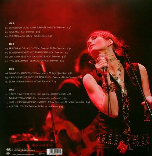 KARI BREMNES - REISE 2 VINYL LP NEW - Bild 2 von 2