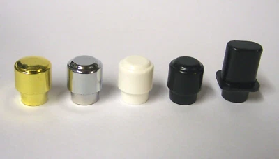 ALLPARTS USA Fender Tele Ersatzschalterspitze für USA Wahlschalter - runde oder obere Mütze