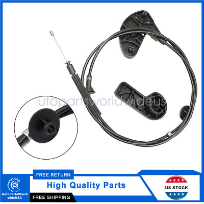 Hood Latch Lock Release Control Cable CV6Z16916A For 12-2018 Ford Focus C-Max