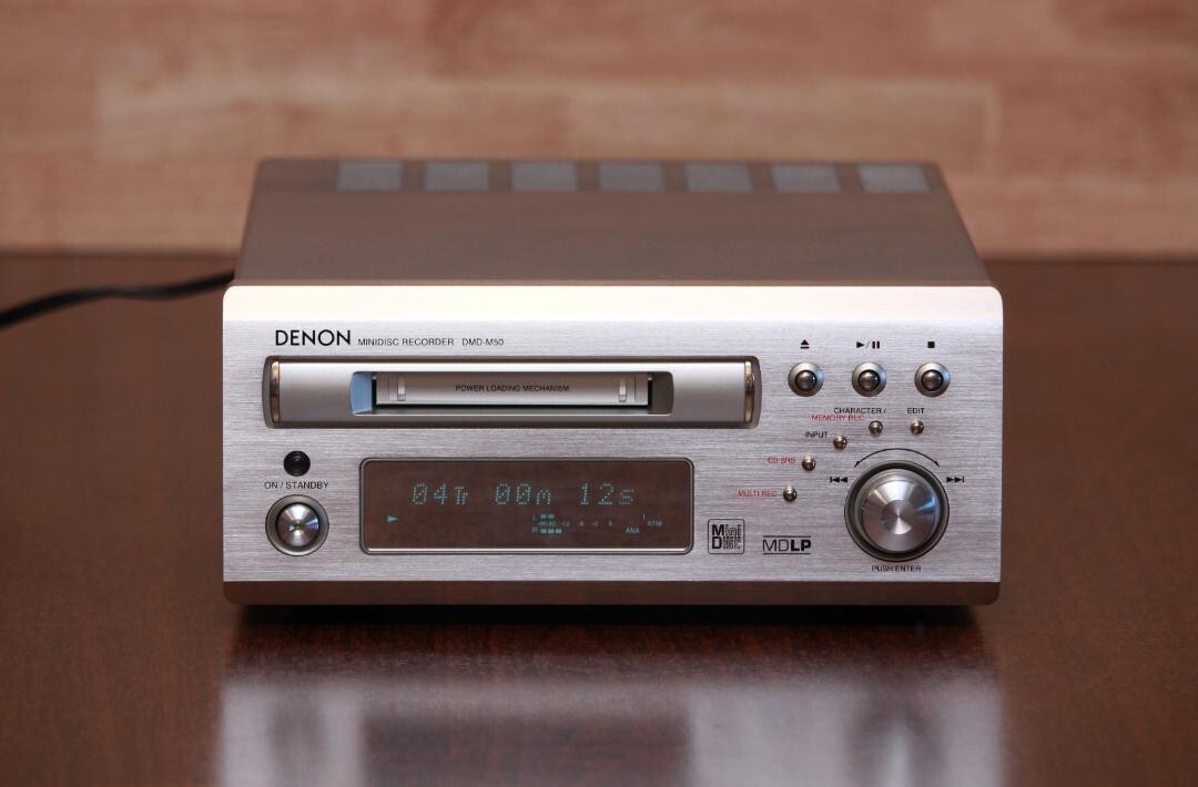 DENON DMD-M50 MD deck Mini disc player MD Deck Recorder 2001