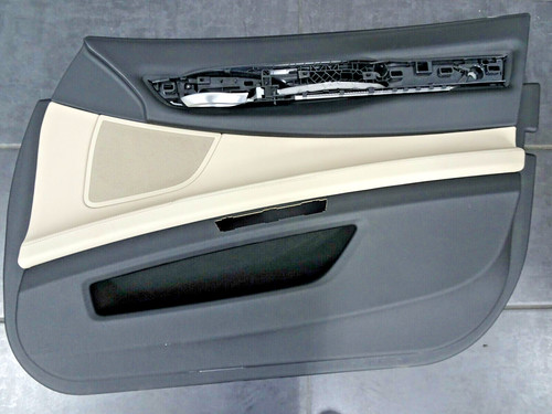 Türverkleidung Vorne Rechts BMW 7er F01 F02 Leder Exclusive NAPPA OYSTER