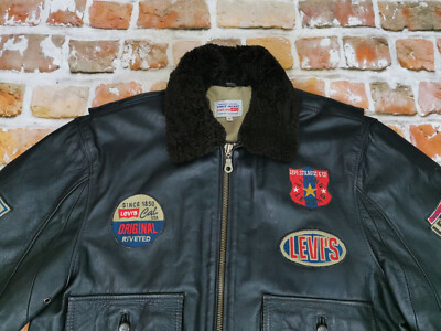Levi's Strauss & Co. USA Vintage A2 Pilots Levi's Leather Jacket