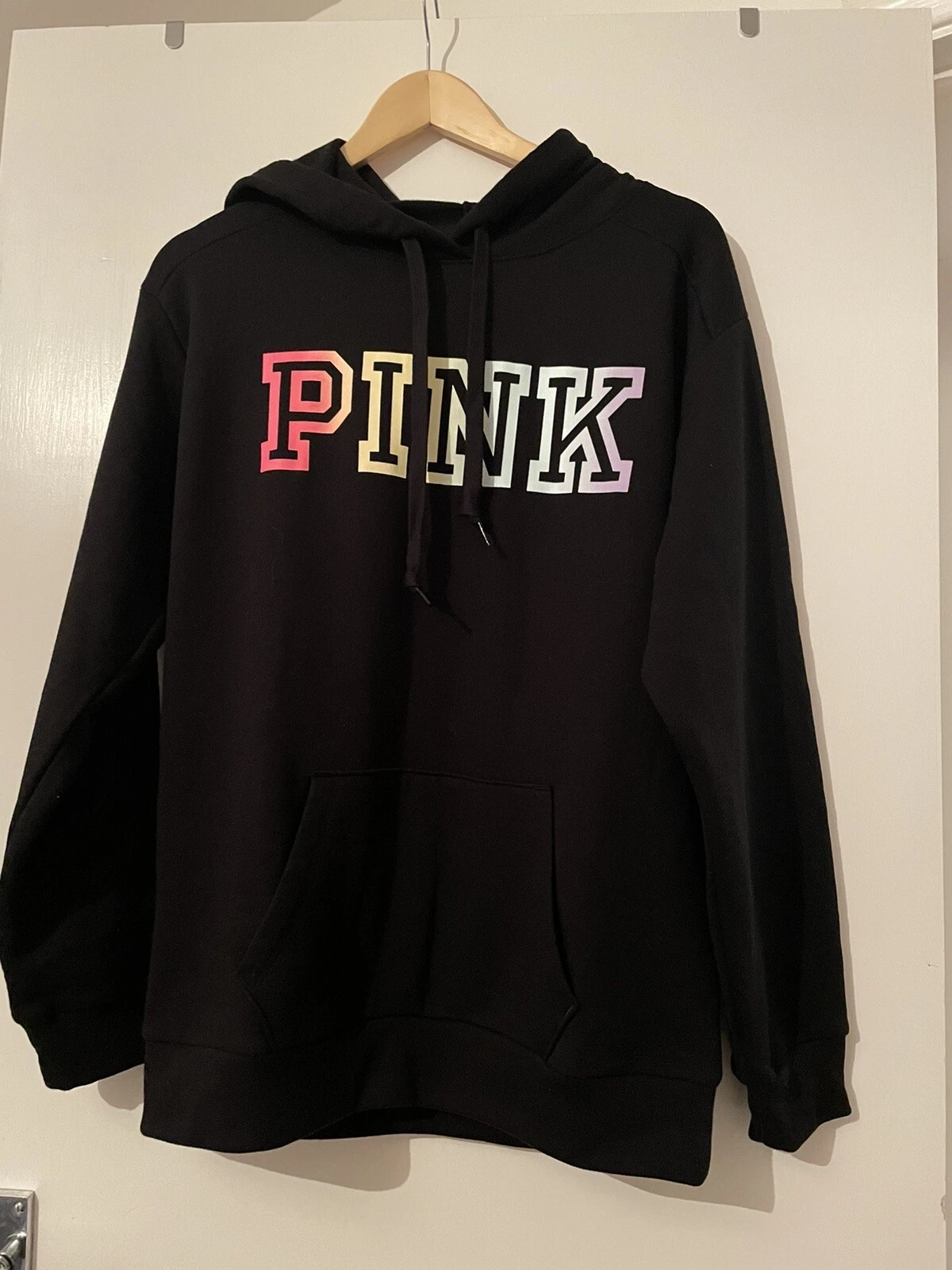 UNDERCOVER Felpa con cappuccio pullover rosa lounge Victoria's Secret