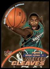 2000-01 Ultra #208G Mateen Cleaves Gold Medallion