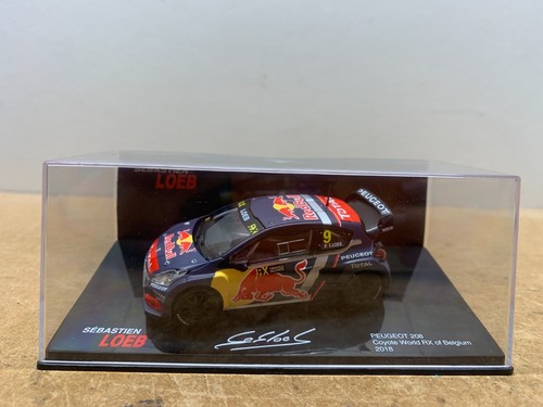 PEUGEOT 208 COYOTE WORLD RX OF BELGIUM 2018 SEBASTIEN LOEB IN BOX 1/43 F1