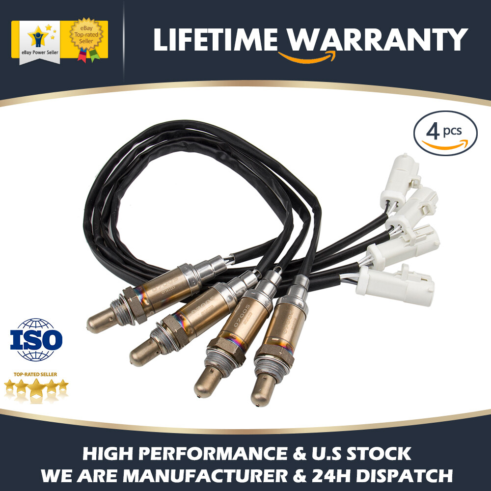 Pack De 4 Sensores De Oxígeno O2 Upstream Y Downstream Para Kia Sportage 2.7L 2005-2010 | FA-000446