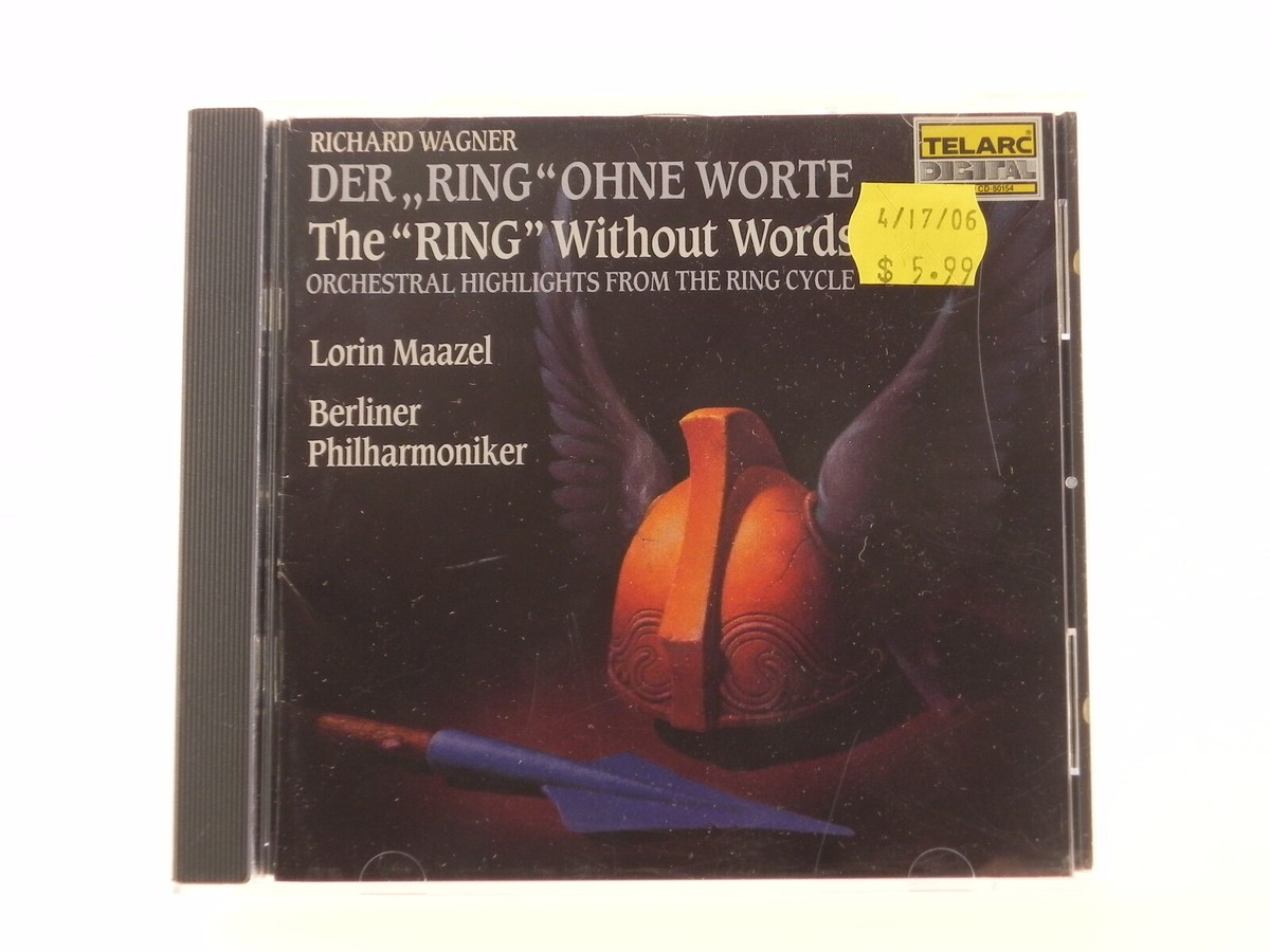 RICHARD WAGNER DER RING OHNE WORTE THE RING WITHOUT WORDS RICHARD WAGNER DER RING OHNE WORTE THE RING WITHOUT WORDS