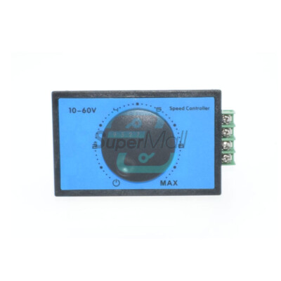 DC 10-60V 12V 24V 48V 20A PWM DC Motor Speed Controller Soft Start Switch