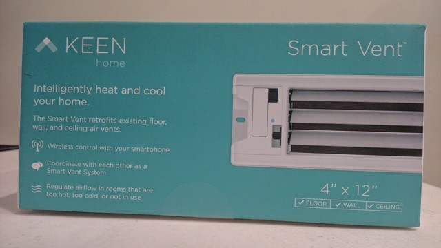 Keen Home Smart Vent 4 X 12 Floor Wall Ceiling Smartphone