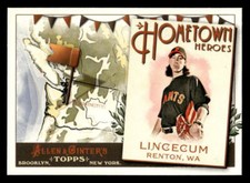 2011 Topps Allen & Ginter  Tim Lincecum #HH39 San Francisco Giants