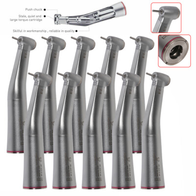 Dental 1:5 Increasing Contra Angle Handpiece E-type For NSK Ti Max Red Ring USA