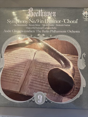 BEETHOVEN - 'Symphony No.9 In D Minor Op.125' 12" Vinyl LP Record AUST. PRESSING