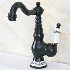 Oil Rubbed Brass Ceramic Handle Kitchen Faucet Bathroom Sink Mixer Tap 2nf658