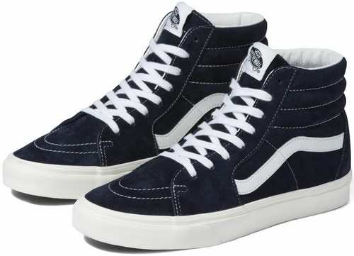 blue vans hi tops
