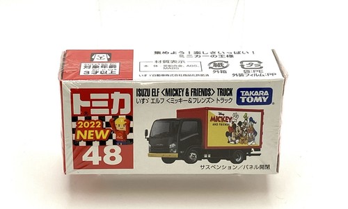 Takara Tomy Tomica No.48 Isuzu Elf Mickey and Friends Truck Diecast Car Japan