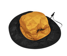 Vintage L.L. Bean Outdoors Orange Gore-Tex Sun Beach 90s Rare Hat Size Small
