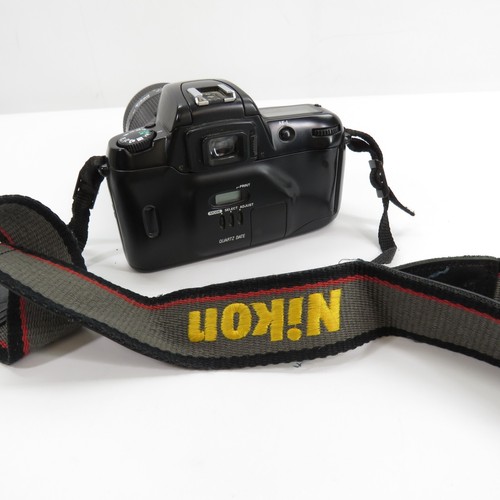 Nikon N60 Black 35mm SLR Autofocus Film Camera w/Lens & Bag UNTESTED!! - Picture 10 of 19