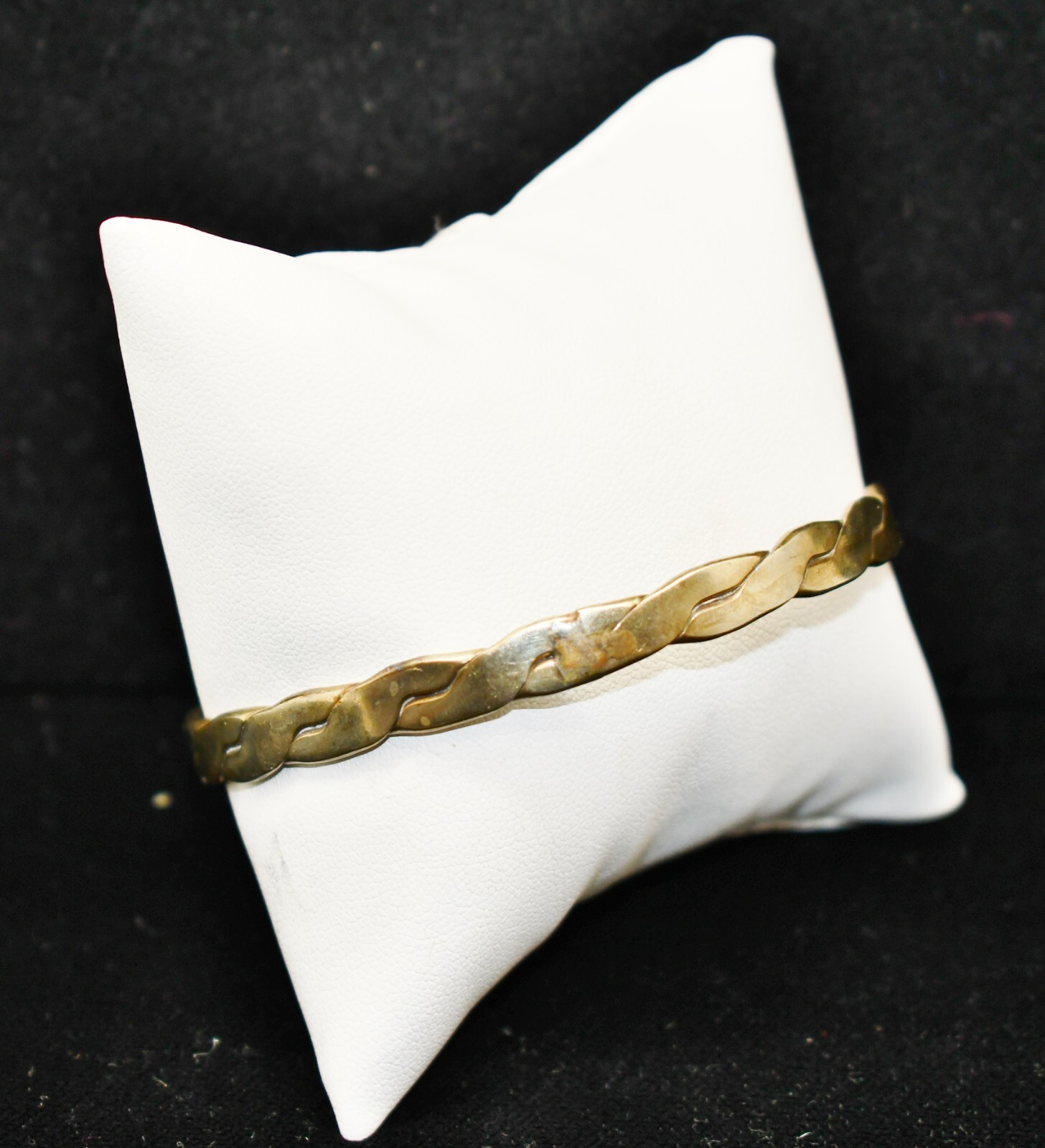 Sterling Silver Simple Overlapping Design Bracele… - image 3