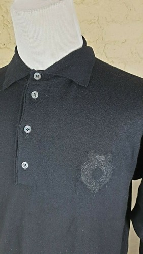Vintage GIANFRANCO FERRE Woll Poloshirt/Pullover Größe: Medium sehr guter Zustand - Bild 4 von 9