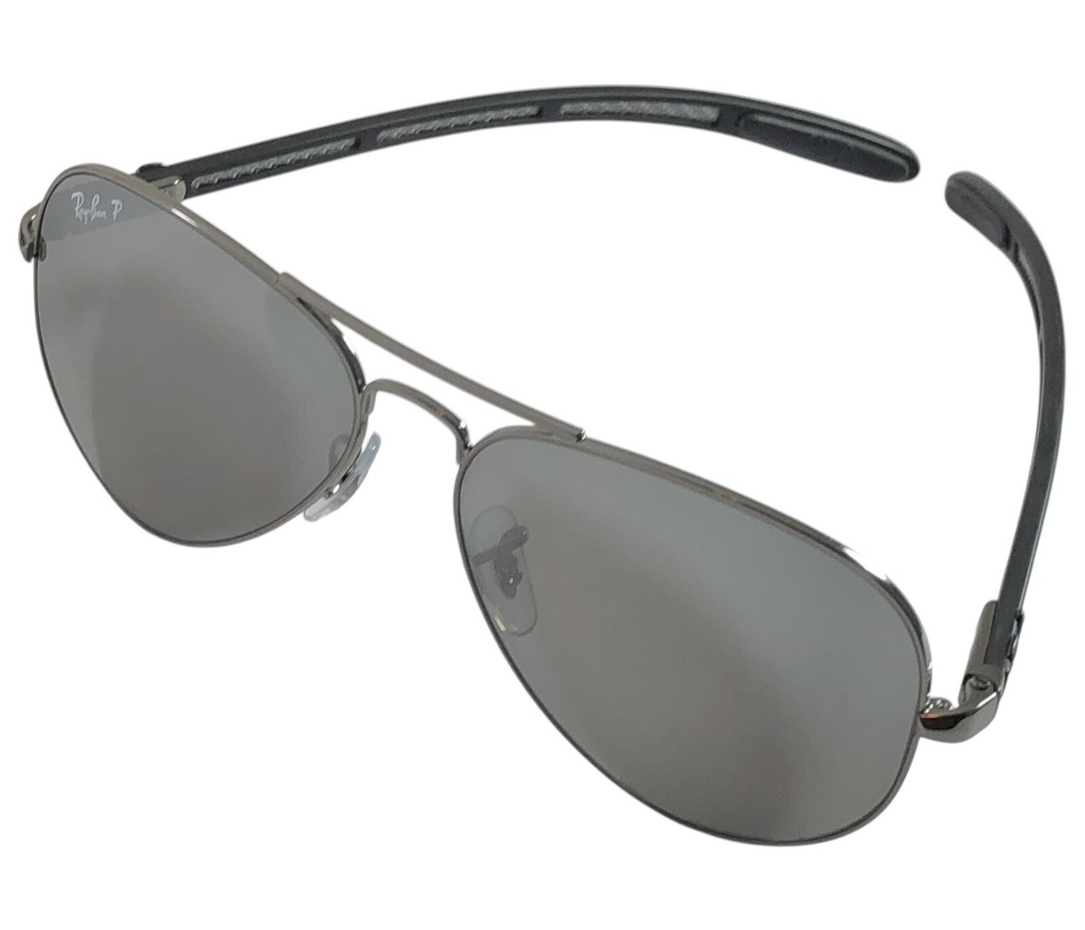 Ray Ban RB8307 004/ N8 Polarized Gray Carbon Fibre Gunmetal