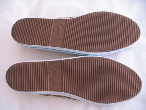 Authentic COACH Canvas Alpine A2165 Flats Slip-On Ballerina Type Sneakers Sz. 8B - Picture 4 of 5