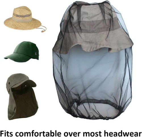 Lightweight Mosquito Head Net - Extra Fine Mesh Protection for Outdoors - Picture 4 of 10