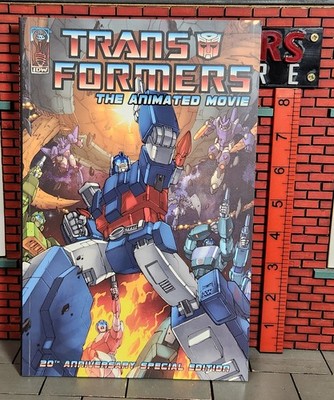 Graphic Novel Softcover Paperback TPB - Transformers The Animated Movie 20th
