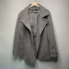 BNCI By Blanc Noir Womens XL Wool Blend Peacoat