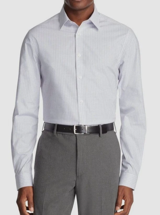 Calvin Klein Short Sleeve Regular Fit Dress Shirts for Men for sale | eBay