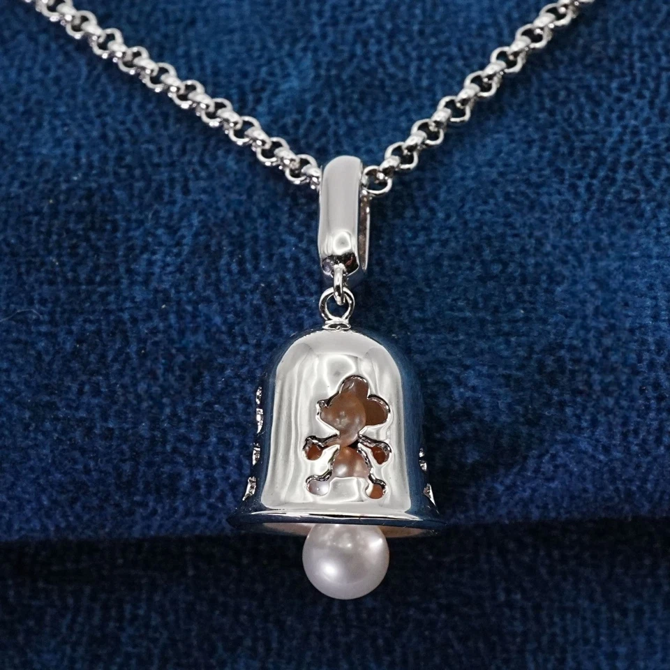 Collar de perlas Mikimoto Perlita Disney Belle en plata 925 para mujer Foto 3 de 4