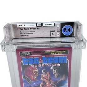 New NES Tag Team Wrestling WATA 9.4 Factory Sealed Graded Nintendo Game 3-Screw