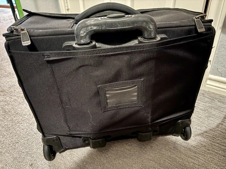 Maletín con ruedas para portátil con asa telescópica Foto 3 de 4