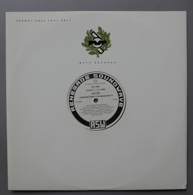 Renegade Soundwave   Blastik 1 / Underground Chemist 12'' PROMO Mute PSTUMM90  M-
