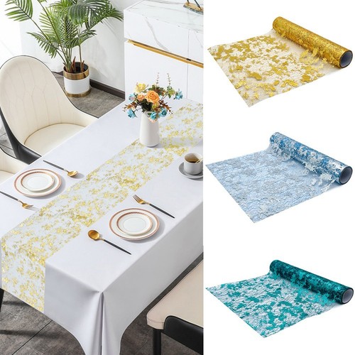 Table Runner Tablecloth Christmas Party Special Linens Professional Sequin - Picture 2 of 28
