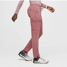 FIGS Mauve scrubs Yola women's regular bottoms size XS