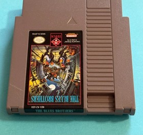 The Blues Brothers Nintendo NES ottime condizioni con custodia testato e funzionante