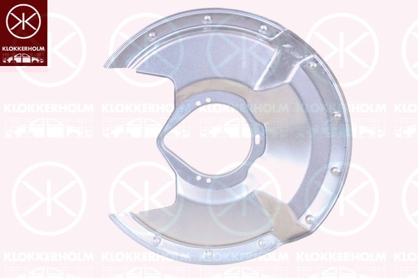 Klokkerholm Ankerblech Spritzblech Vorne Links FüR Honda Civic Viii Hatchback-image