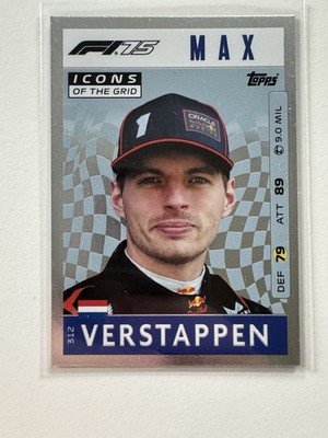 2025 Topps Turbo Attax F1 Max Verstappen #312