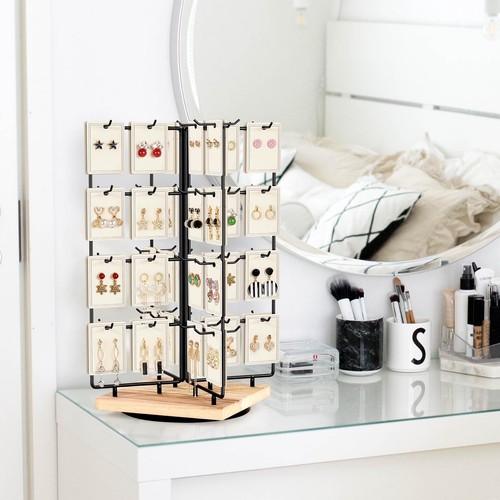 Earring Holder Organizer,360 Rotating Earring Display Stand for Vendors,64 Ho... - Picture 7 of 7