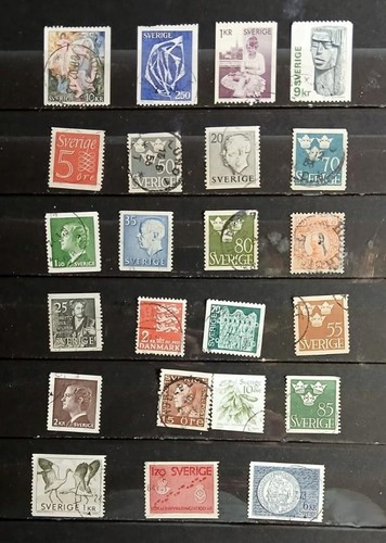 World Stamp Collection United States Sweden Denmark Finland & Norway - Free Post - 第 2/11 張圖片