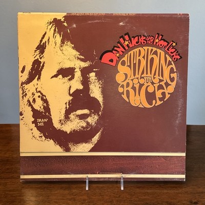 Dan Hicks And The Hot Licks Striking It Rich Vinyl Record 1972 Match book Cover