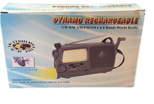Dynamo Rechargeable Gh-858 Am/ FM /sw1-6 World Radio 8 Bands