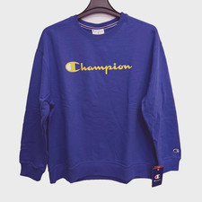 Women  s Champion PowerBlend Sweatshirt 2X BLUE NWT NEW