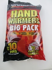 Grabber Warmers Big Pack 7 + Hours Hand Warmers - 20 Grabber 10 Pairs Exp 5/2029