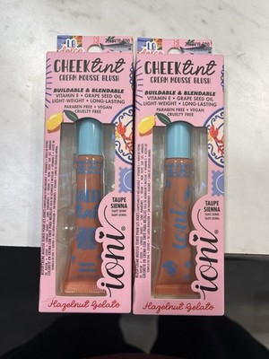 Ioni Cheek Tint Cream Mousse Blush - Taupe Sienna 0.34fl Oz BNIB
