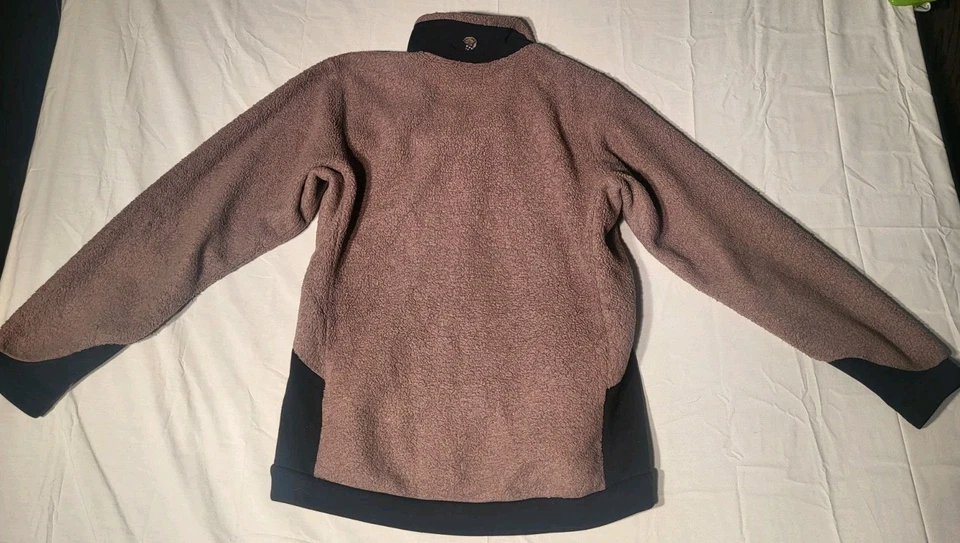 Chaqueta Mountain Hardwear Para Mujer Talla Mediana Marrón Polar Cremallera Completa Manga Larga Foto 2 de 4