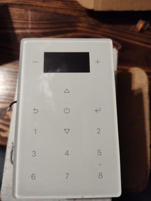 DMX Single Gang Wall Mount controller with Presets/Timers-SR-2847- KP512