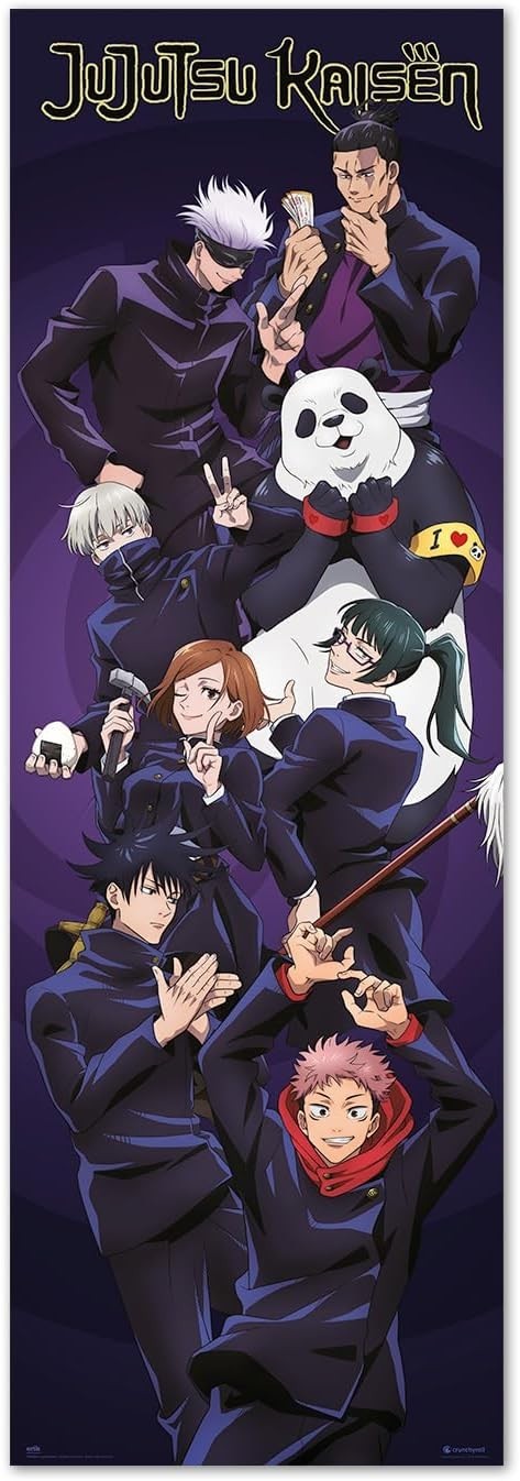 Jujutsu Kaisen Manga door poster 53x158 cm | 21x62 inch Anime series New sealed